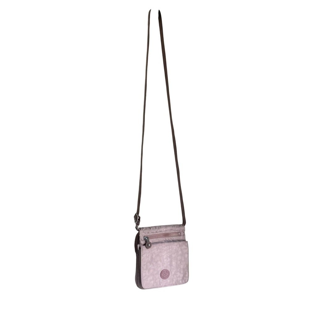 Kipling Eldorado Dusty Pink Crossbody Organizer‎ Travel Bag